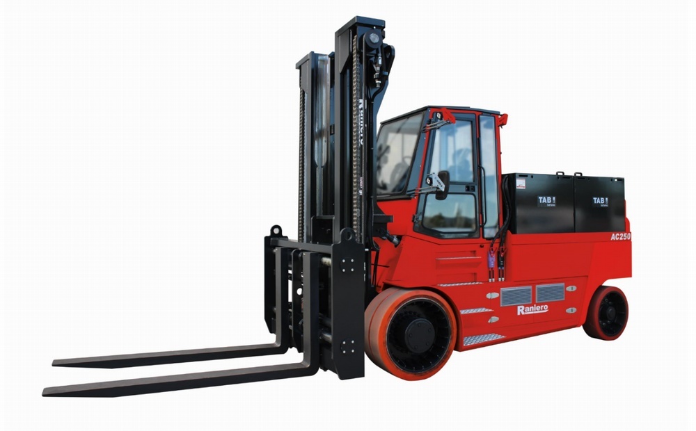 Electronic AC technology forklifts from 12 to 25 ton - Raniero Forklifts